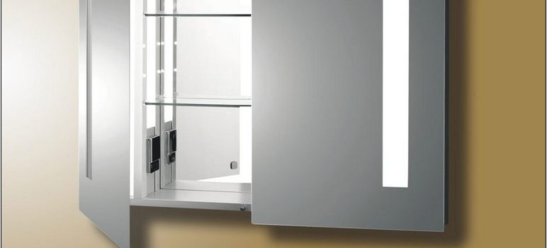 Recessed Lighted Medicine Cabinet