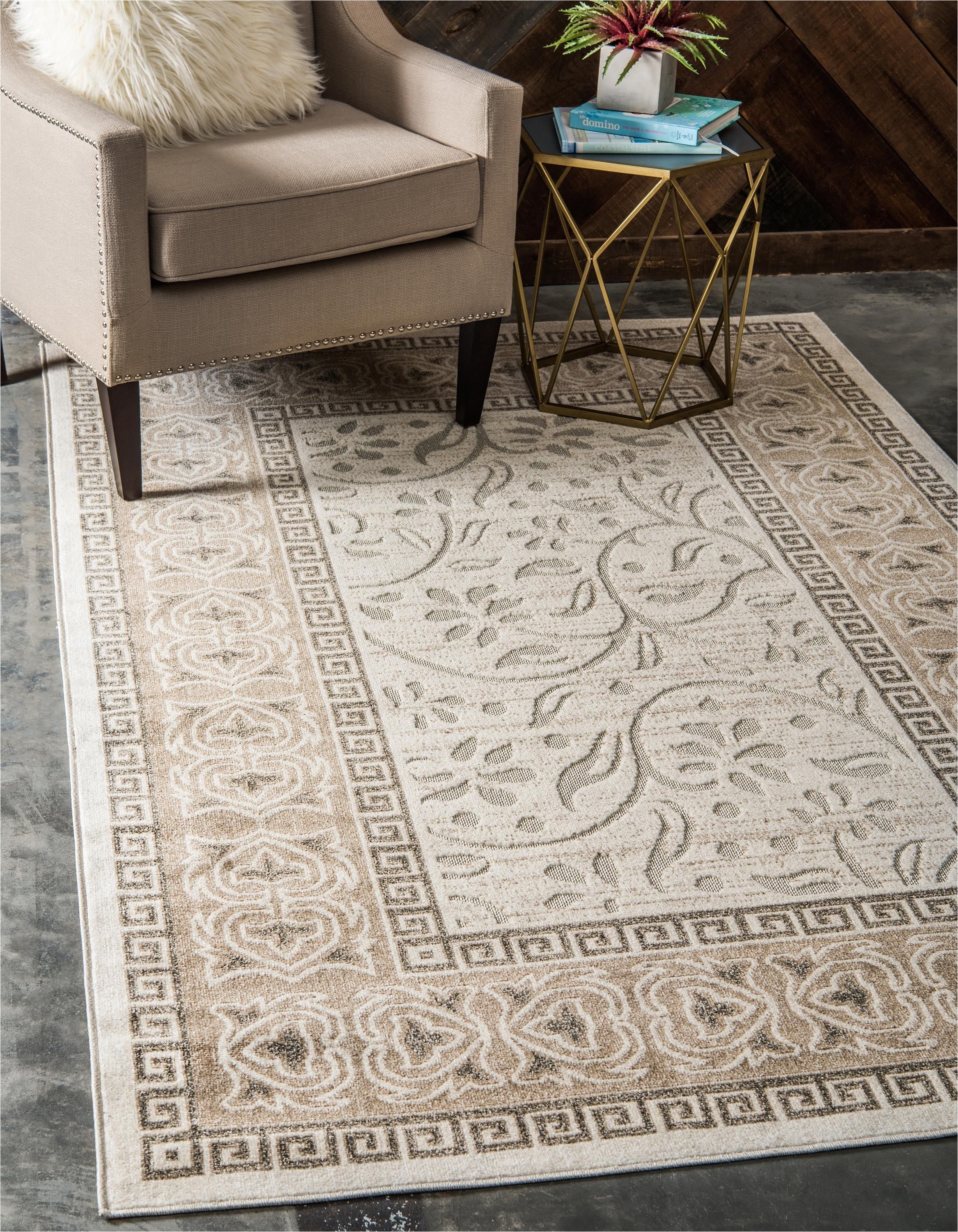 cream 4 x 6 transitional indoor outdoor rug area rugs