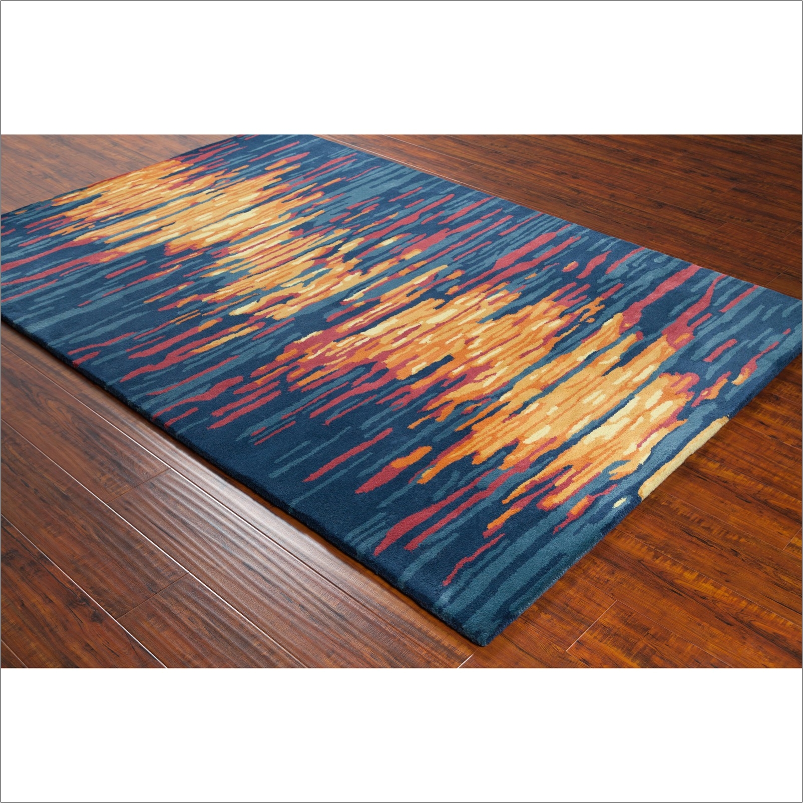 orange and turquoise outdoor rugs