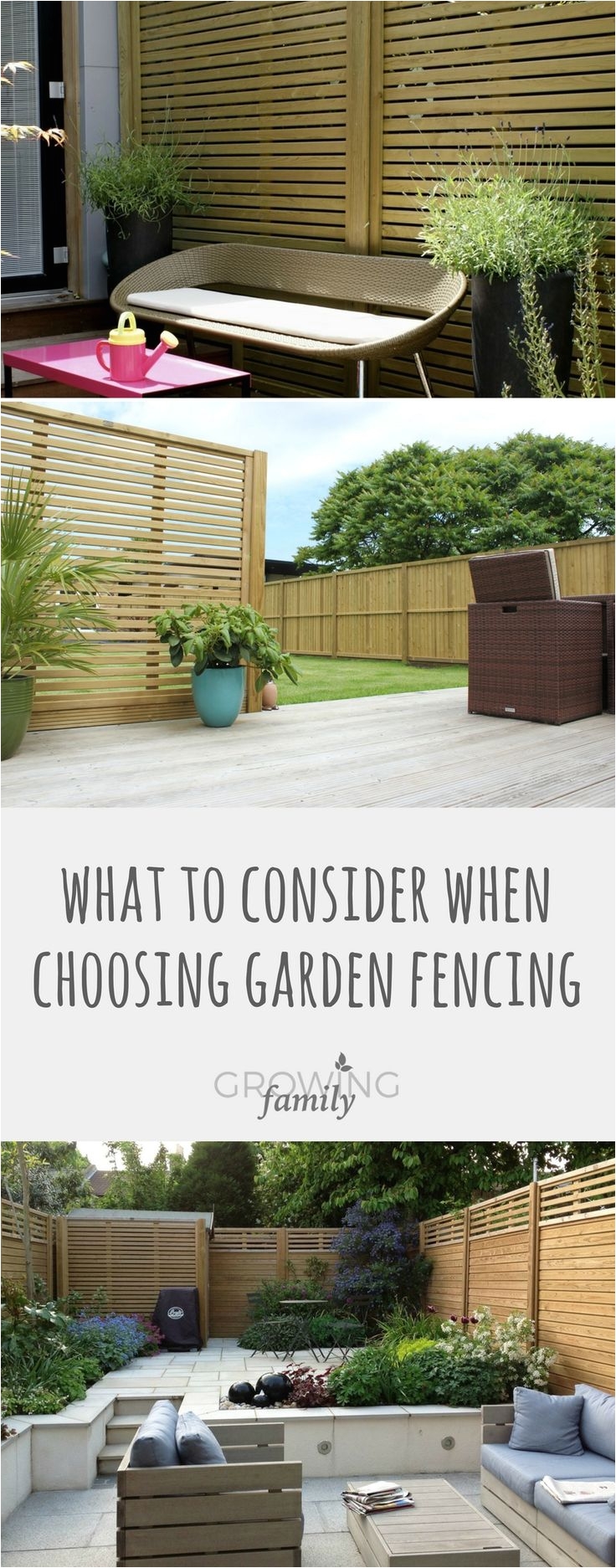 as well as serving a practical purpose garden fencing can really enhance the look of
