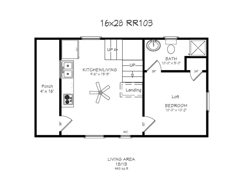 16x20 2 Story House Plans BradsHomeFurnishings