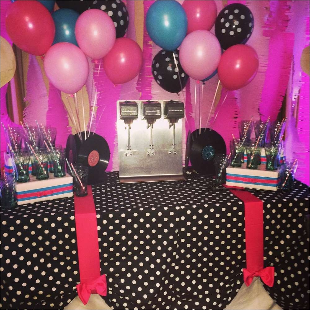 80th birthday 50 s theme sock hop catchmyparty com