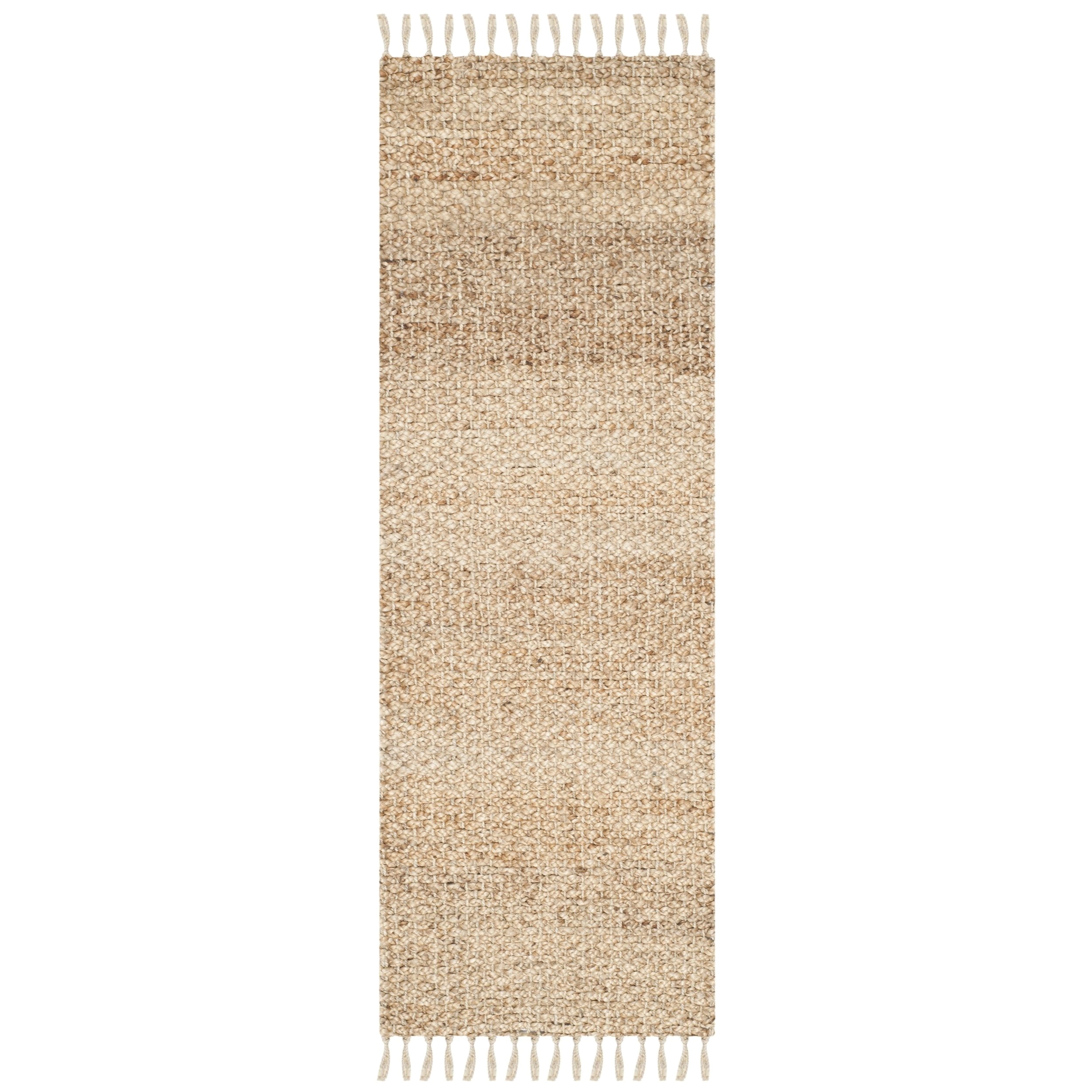 safavieh casual natural fiber hand loomed sisal style natural jute runner rug 2