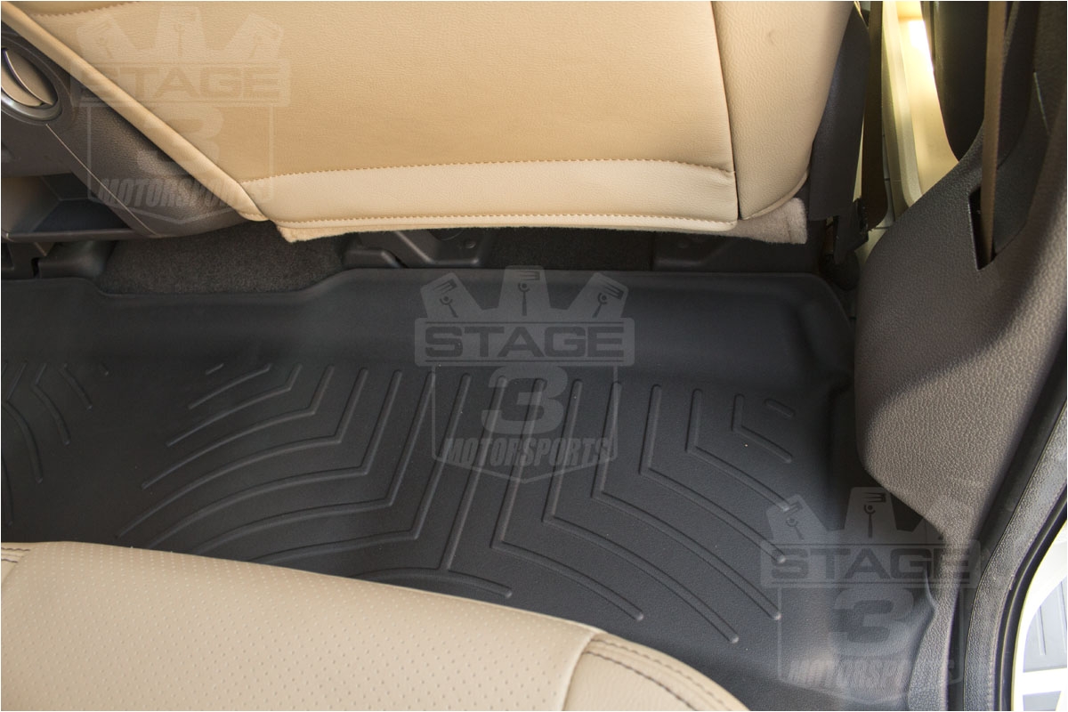 2011 2016 f250 f350 crew cab weathertech digital fit front rear floor mats