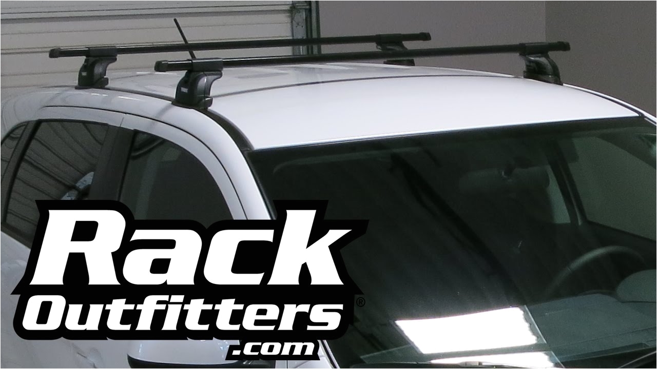 mitsubishi outlander sport thule podium square bar base roof rack 11 13 by rack outfitters