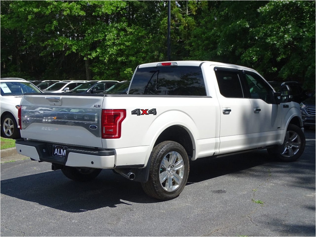 2016 ford F 150 Ladder Rack 2016 Used ford F 150 Platinum at Alm Roswell Ga Iid 17633321