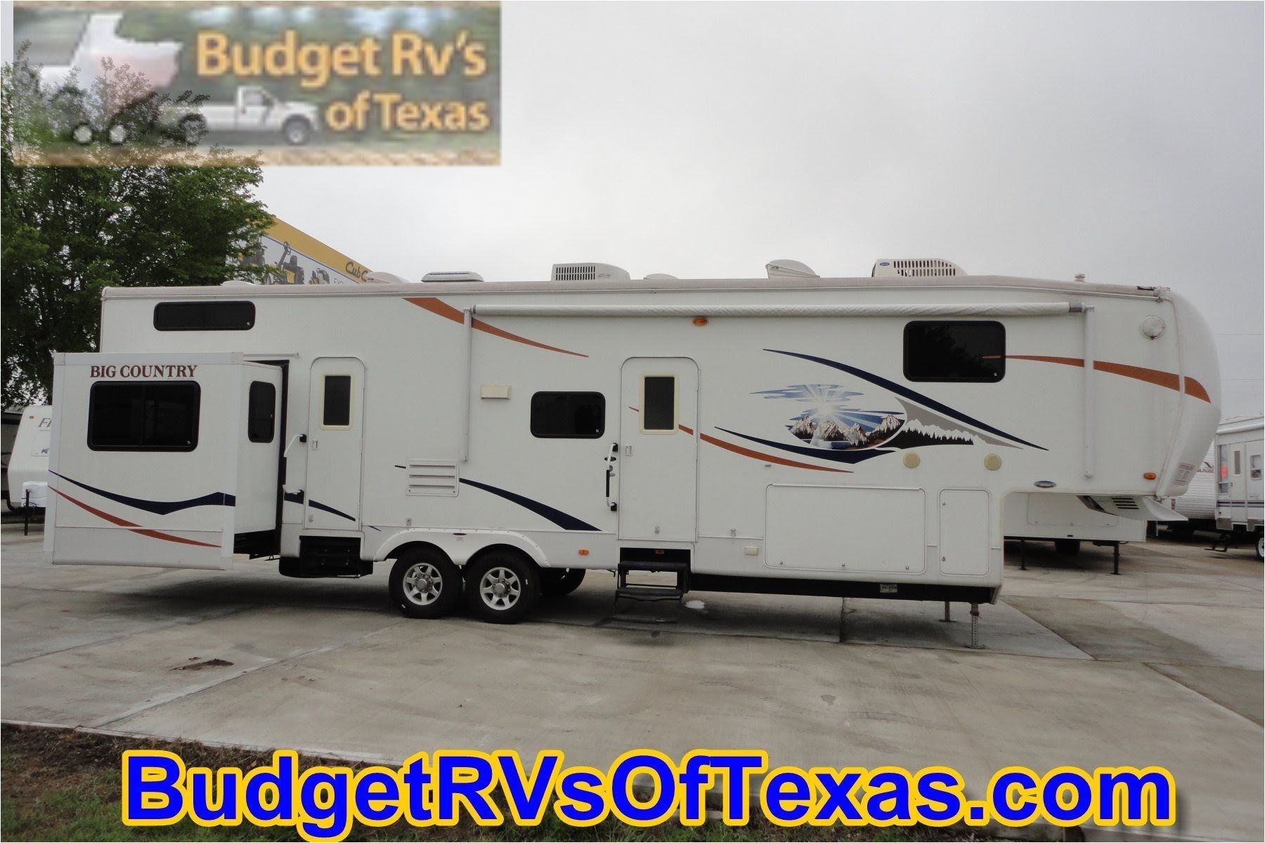 mind blowing 2 bedroom 5th wheel bunk house 2009 big country 3550 tsl