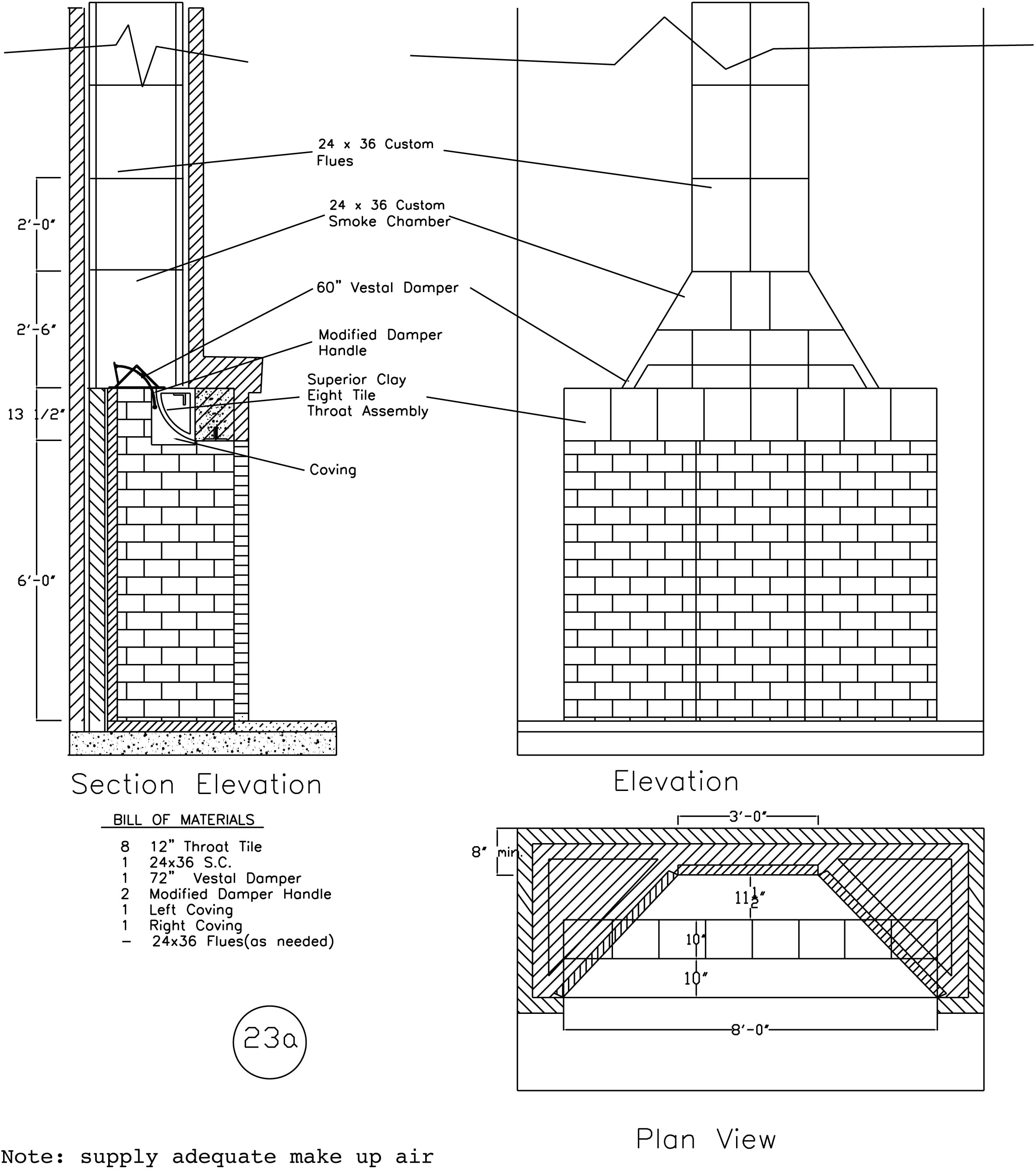 eight foot rumford plan