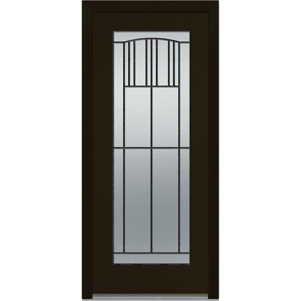36 X 96 Interior Glass Door Milliken Millwork 37 5 In X 81 75 In Madison Decorative Glass Full