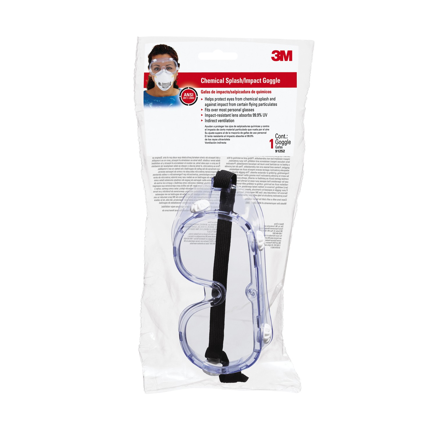 3m safety glasses clear 1 clear