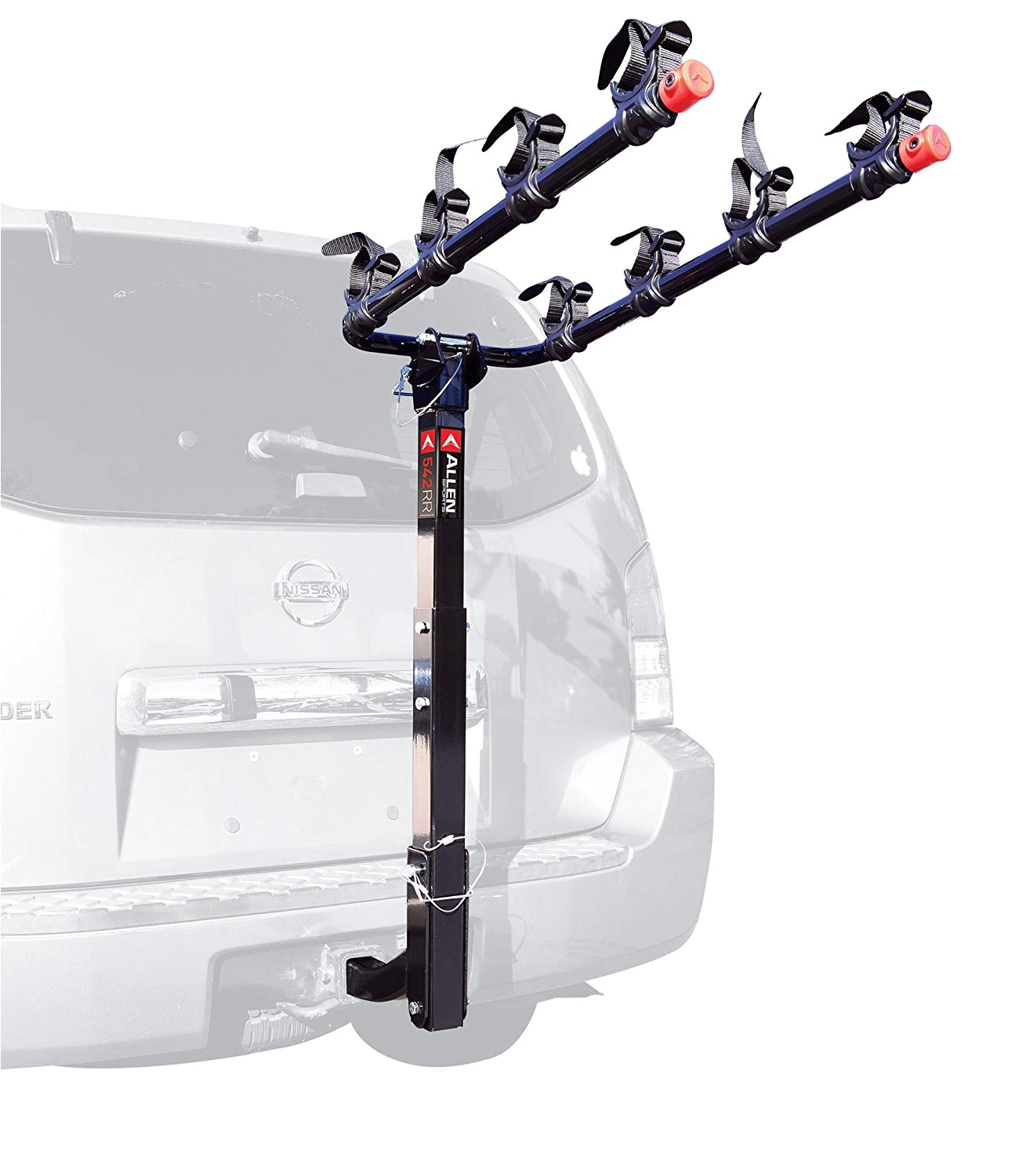 allen sports deluxe hitch mounted bike rack
