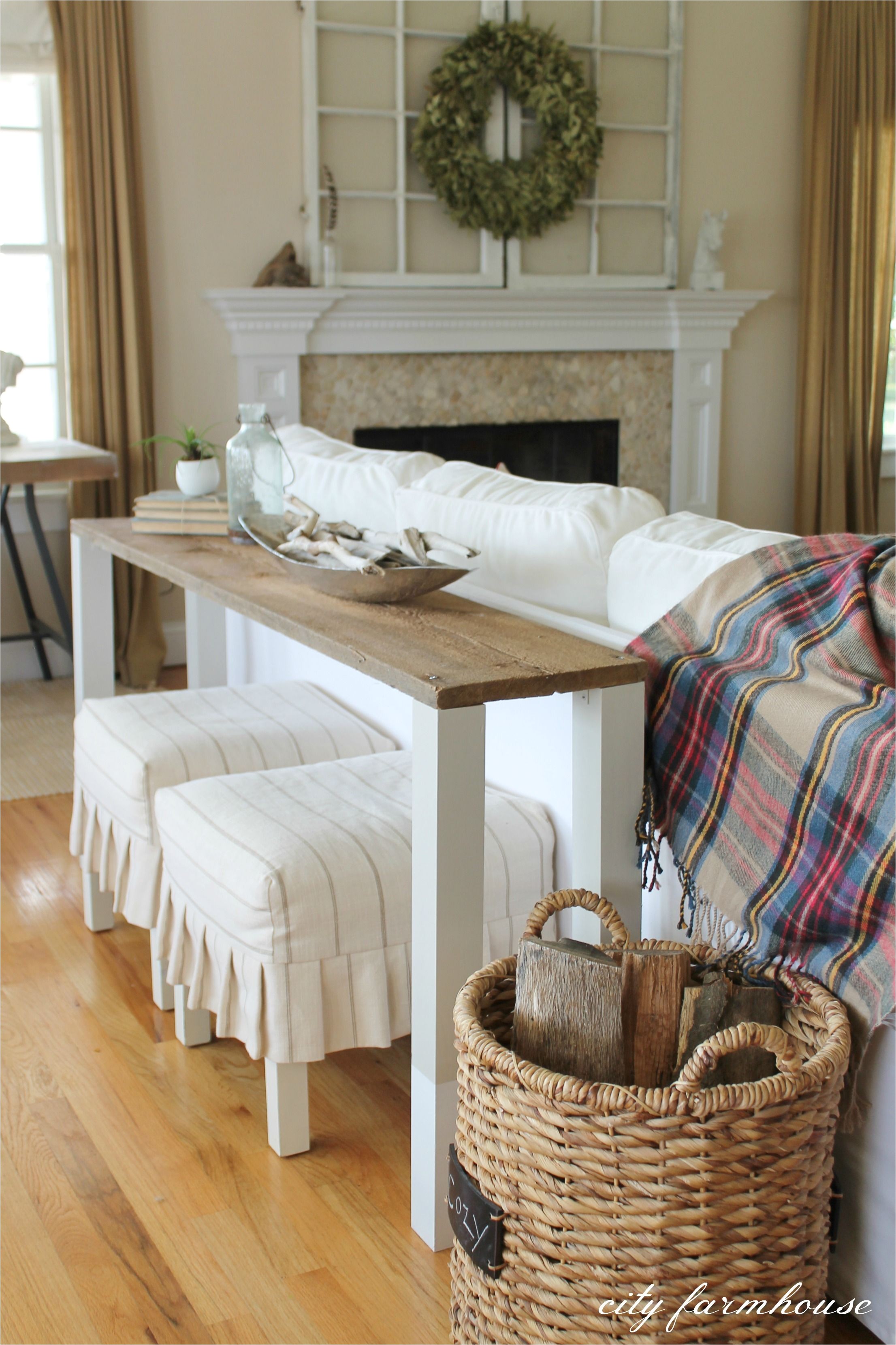 6 Foot Wide sofa Table the Easiest Diy Reclaimed Wood sofa Table Pinterest Diy sofa