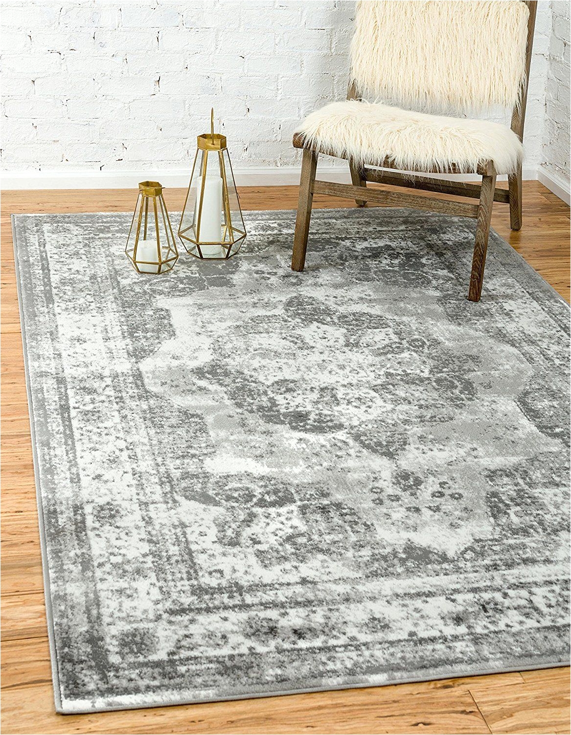 amazon com unique loom sofia collection gray 8 x 10 area rug 8 x 10 kitchen dining