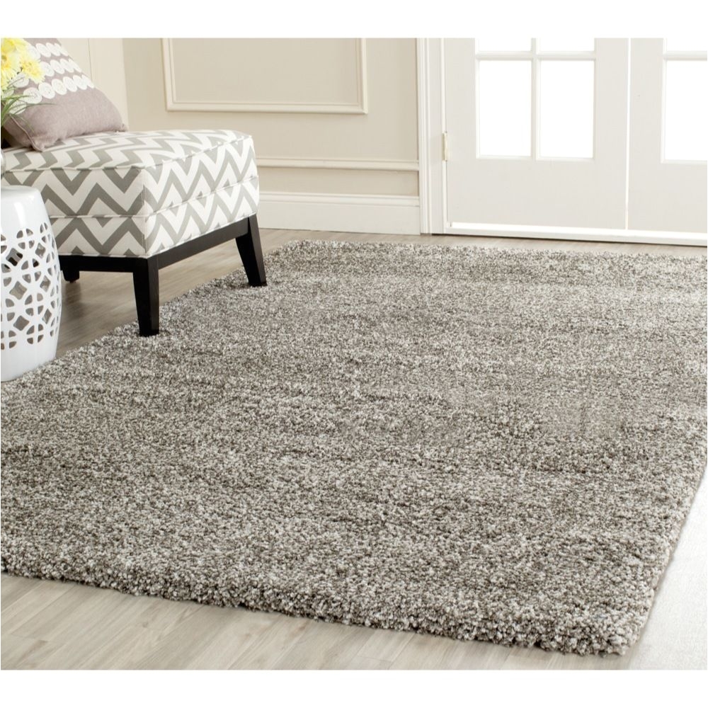 safavieh milan shag grey rug 4 x 6 overstock com