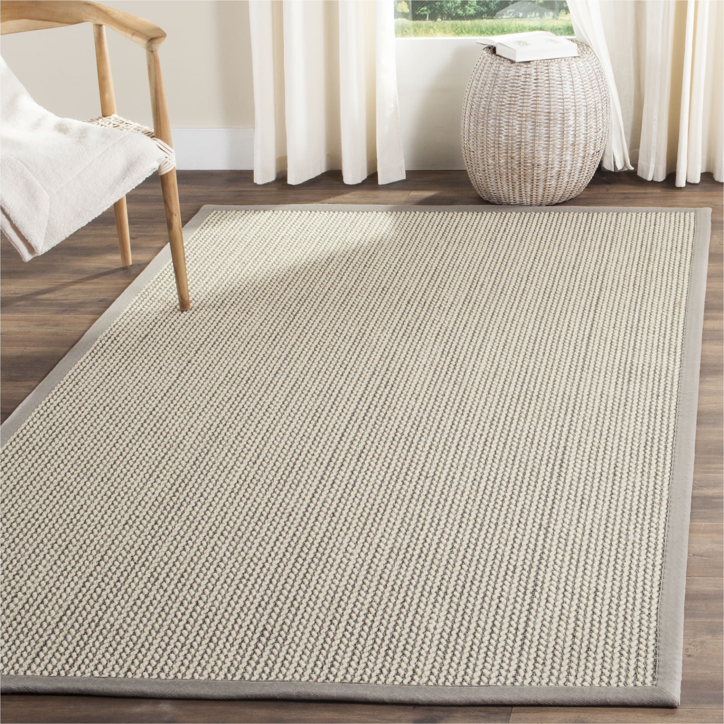 safavieh casual natural fiber handmade grey sisal rug 6 x 9 overstock com shopping the best deals on 5x8 6x9 rugs