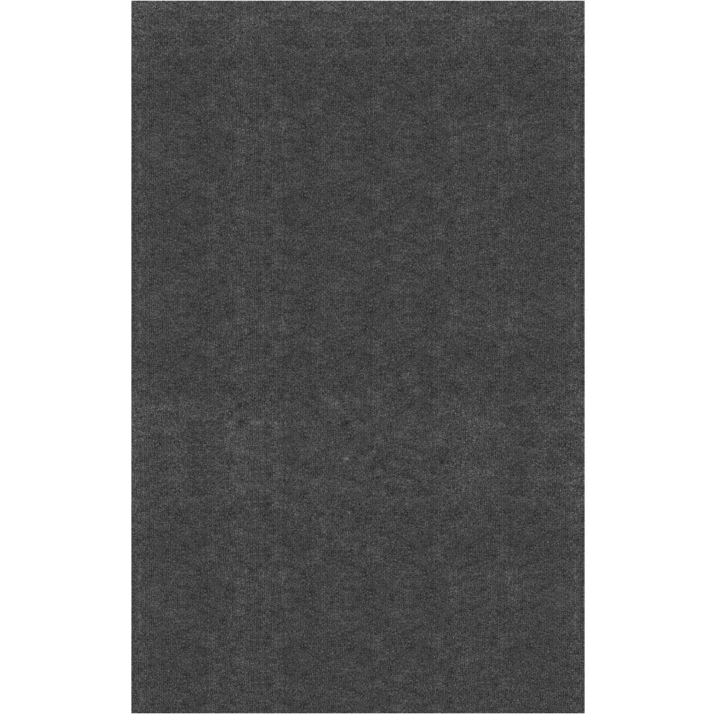 8×6 Outdoor Rug Foss Unbound Smoke Gray Ribbed 6 Ft X 8 Ft Indoor Outdoor area Rug