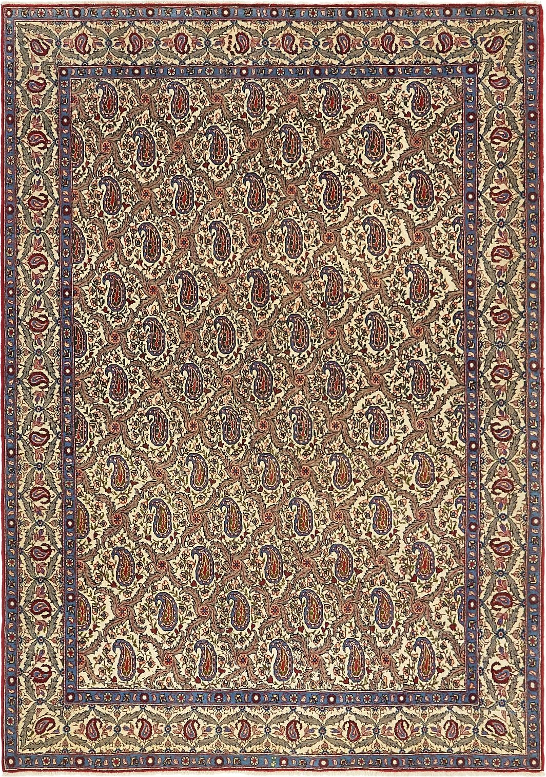 4 7 x 6 7 qom persian rug