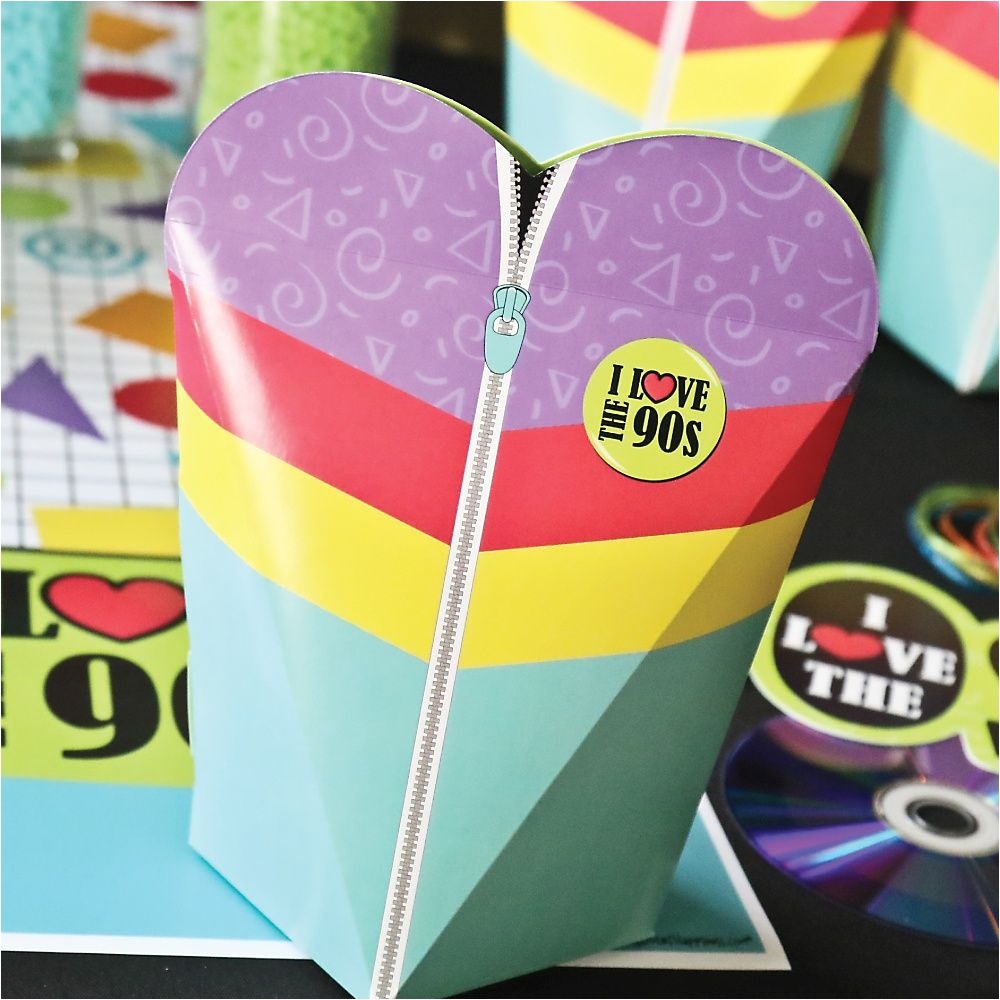 90 s throwback 1990s party favors gift favor boxes for women 1990s throwback party