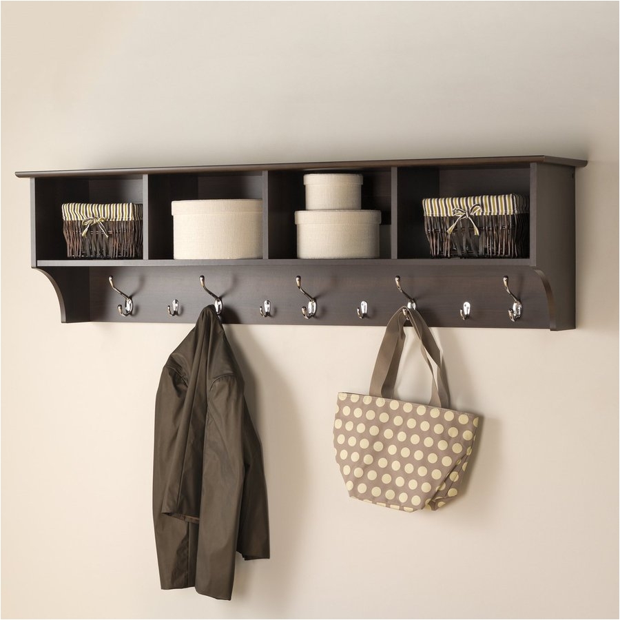 display product reviews for espresso 9 hook wall mounted coat rack