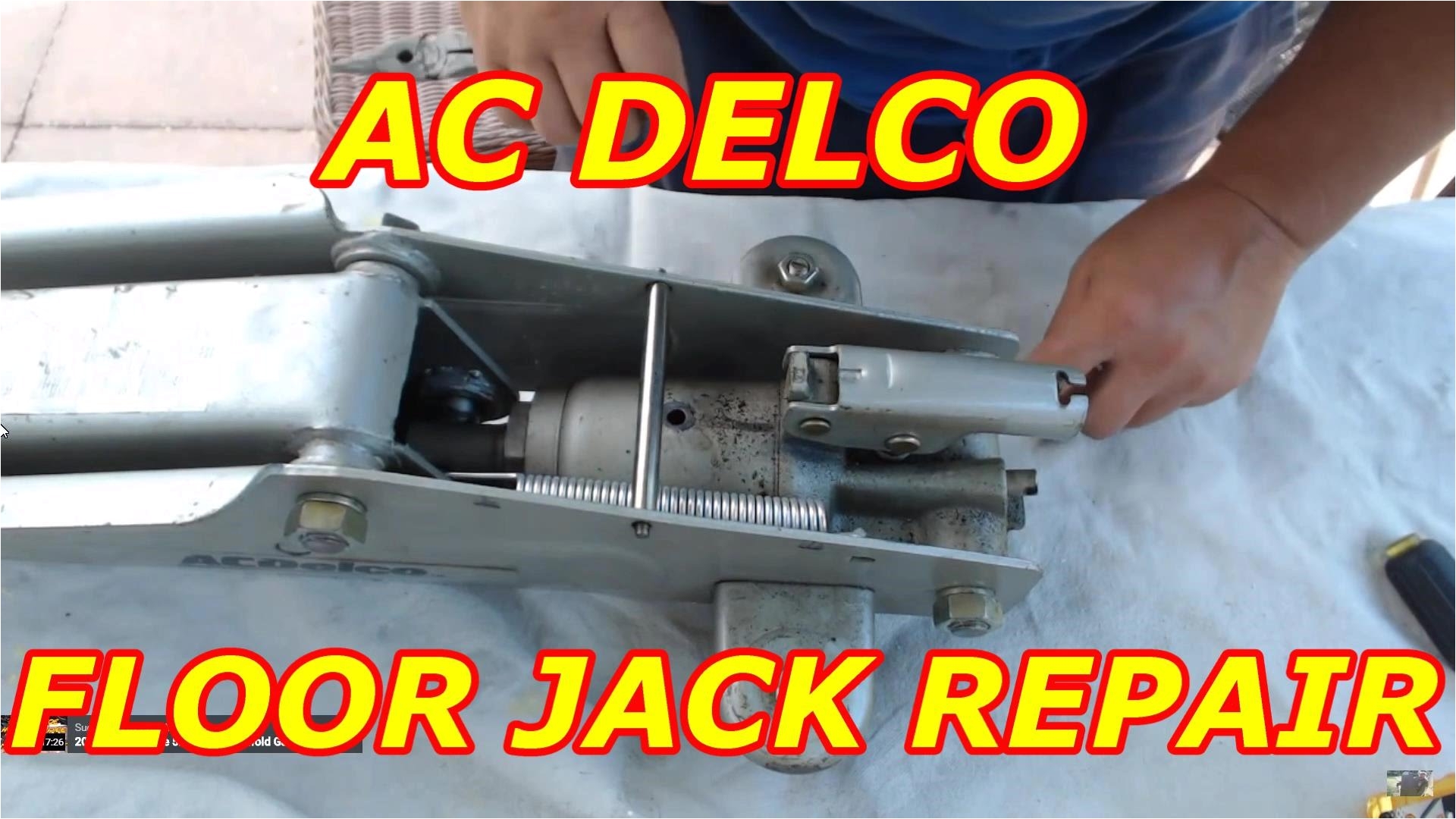 ac delco floor jack repair