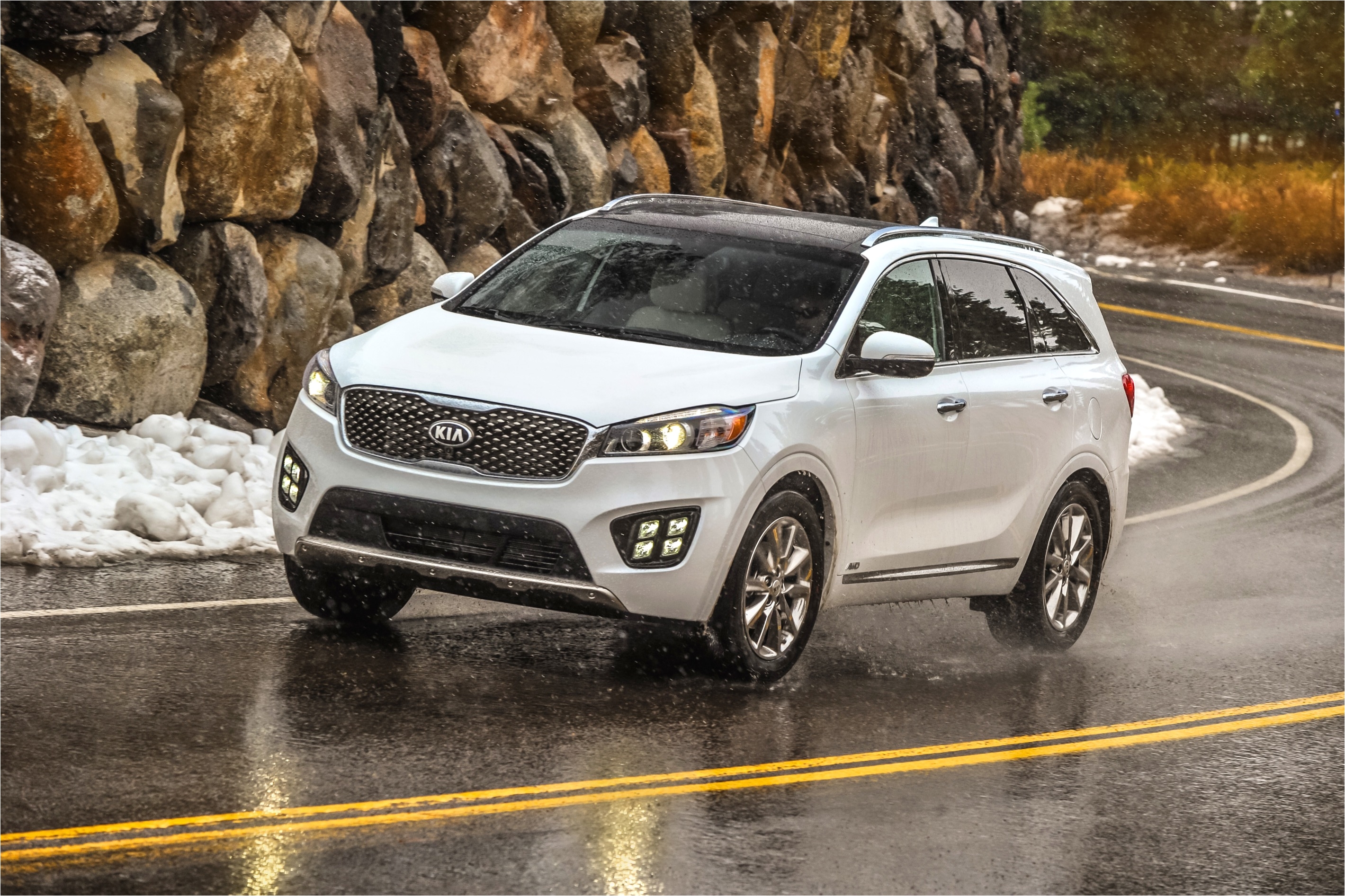 All New Kia sorento 2015 Interior 2017 Kia sorento Vs 2017 ford Edge Compare Cars