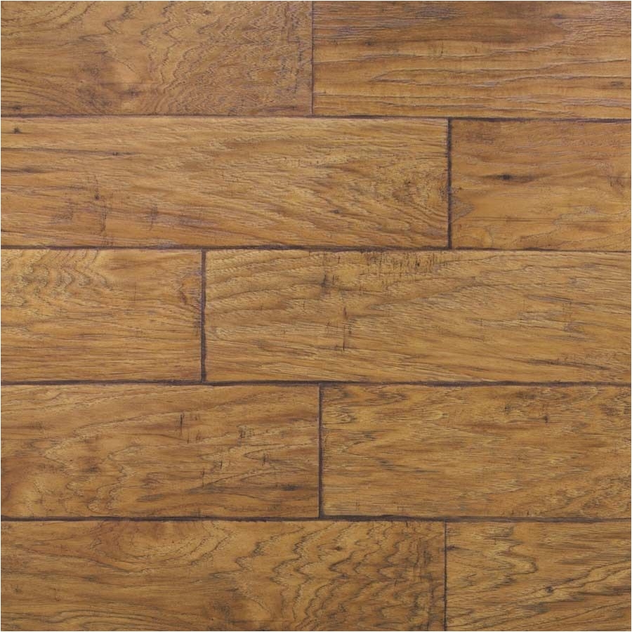 Allen and Roth Flooring Shop Allen Roth 6 1 8 In W X 54 3 8 In L Handscraped Saddle