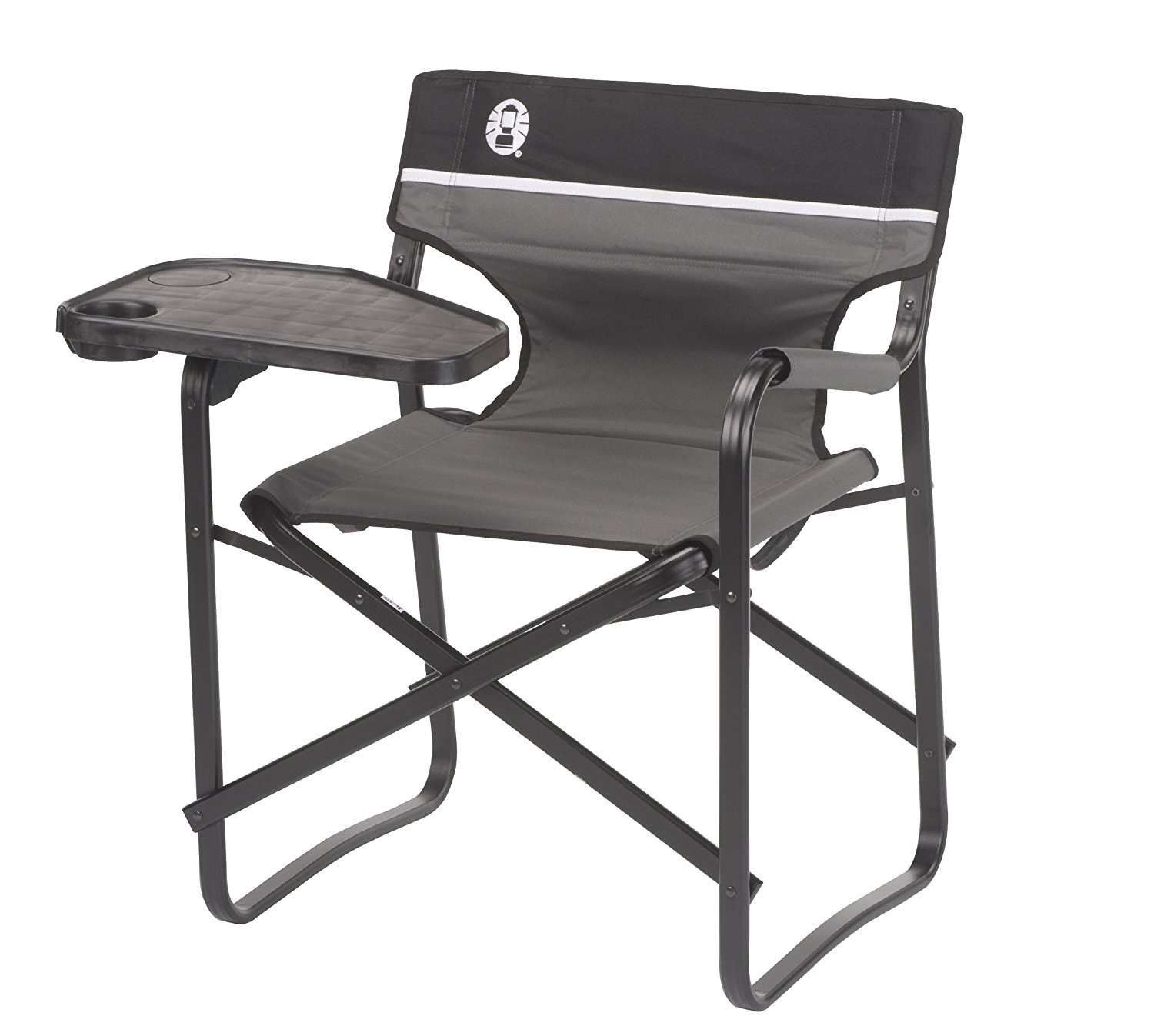 amazon com coleman aluminum deck chair camping chairs sports outdoors