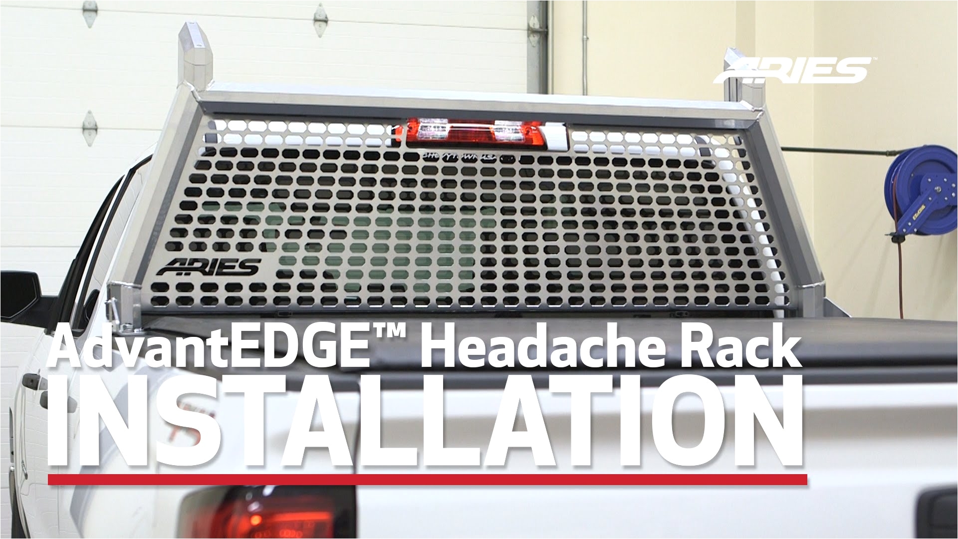 aries advantedgea install headache rack 1110204 on chevy silverado 1500 youtube