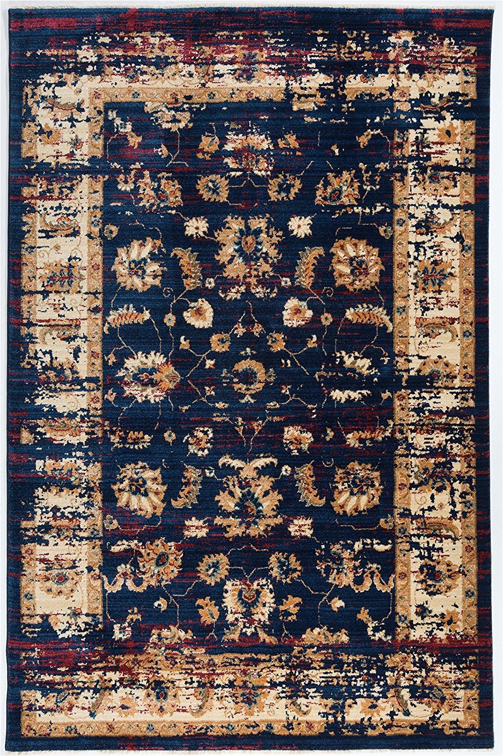 amazon com antep rugs oriental collection kayi floral area rug kayi blue