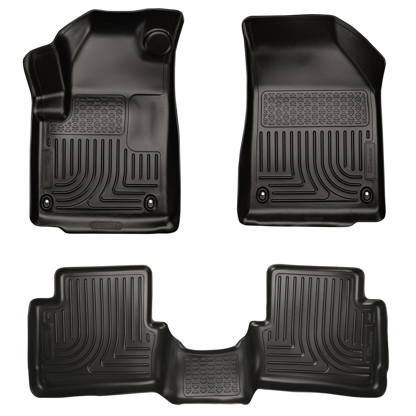 Amazon Weathertech Floor Liners Husky Weatherbeater 2013 2015 Dodge Dart Black Front Rear Floor