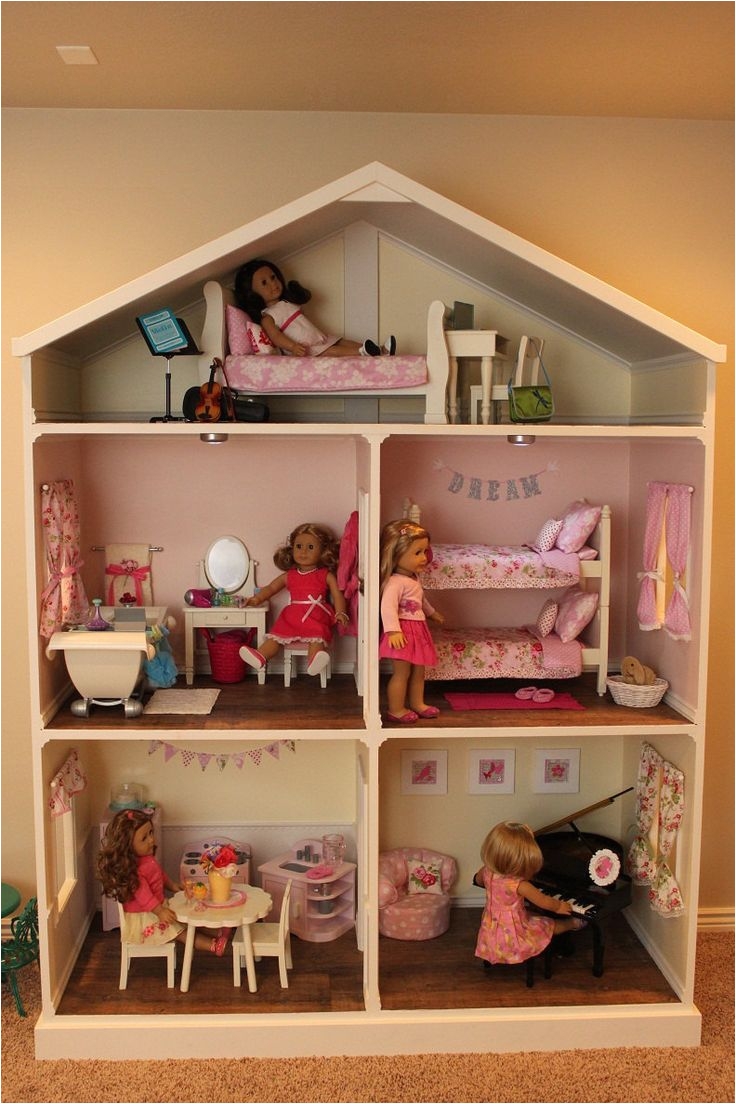american girl dollhouse plans 58 best diy dollhouses for american girl doll images on pinterest