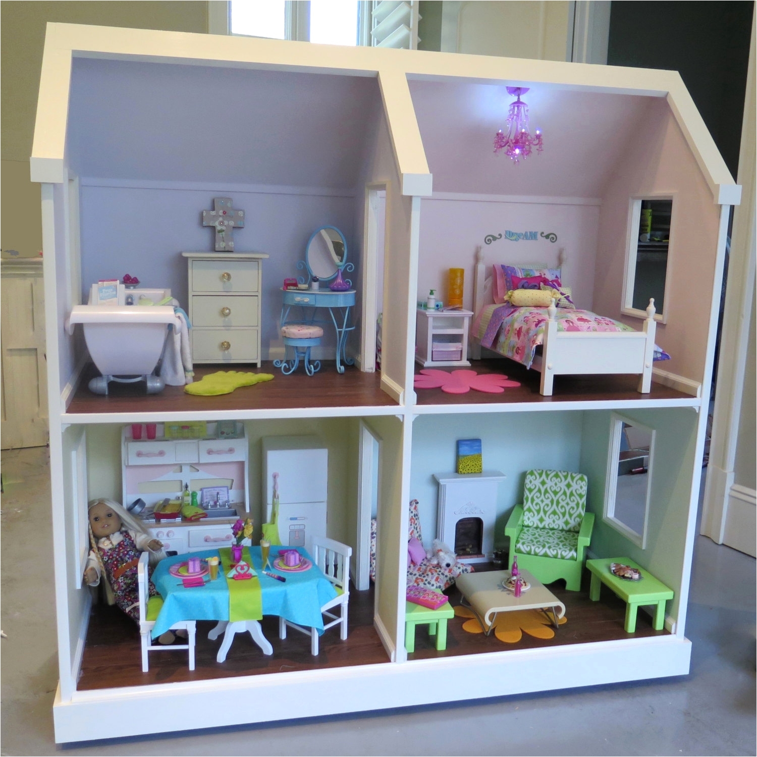 luxury american girl doll house floor plans home inspiration