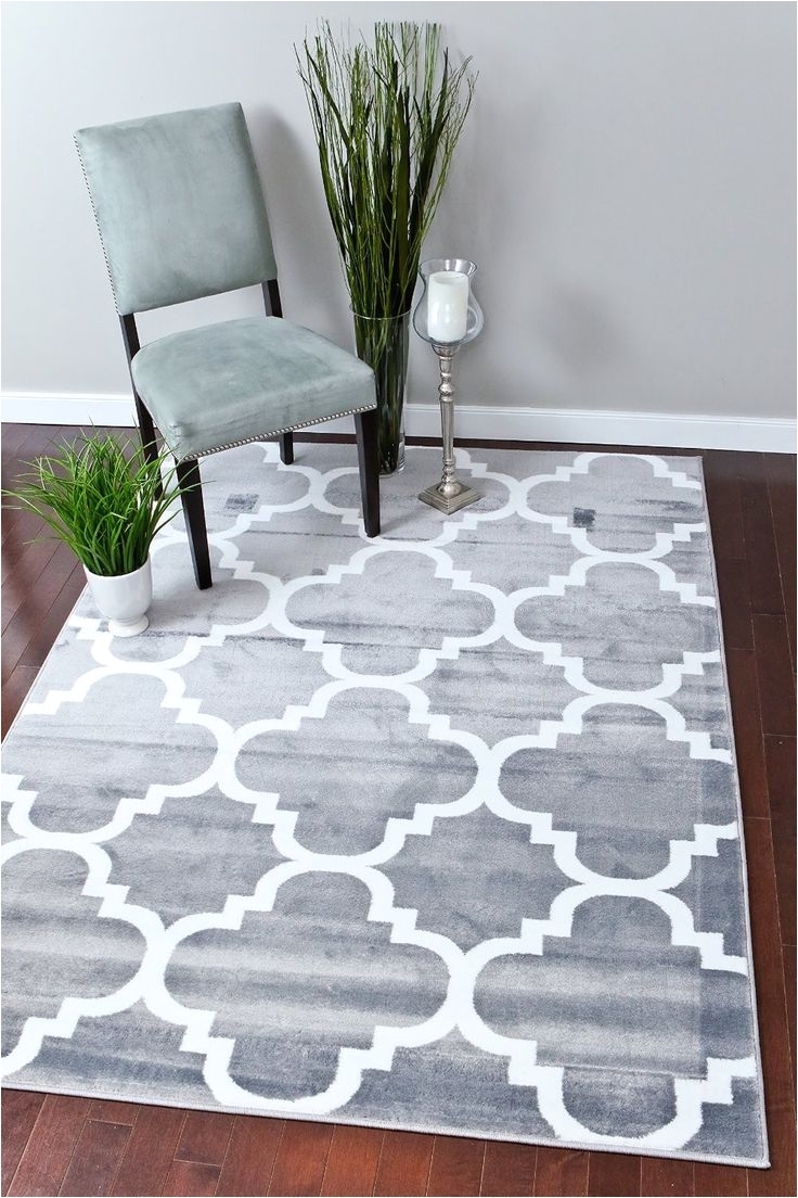 gray moroccan trellis contemporary bargain area rugs