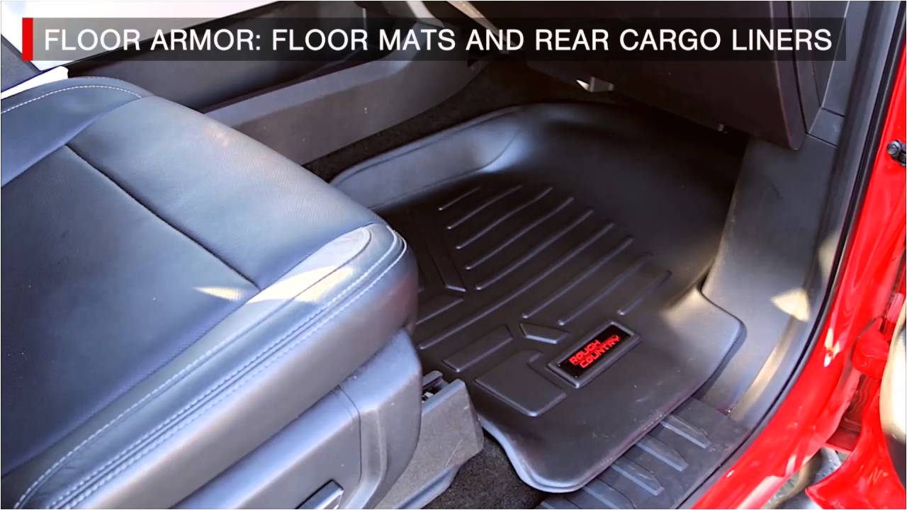 rough country floor armor heavy duty floor mats overview
