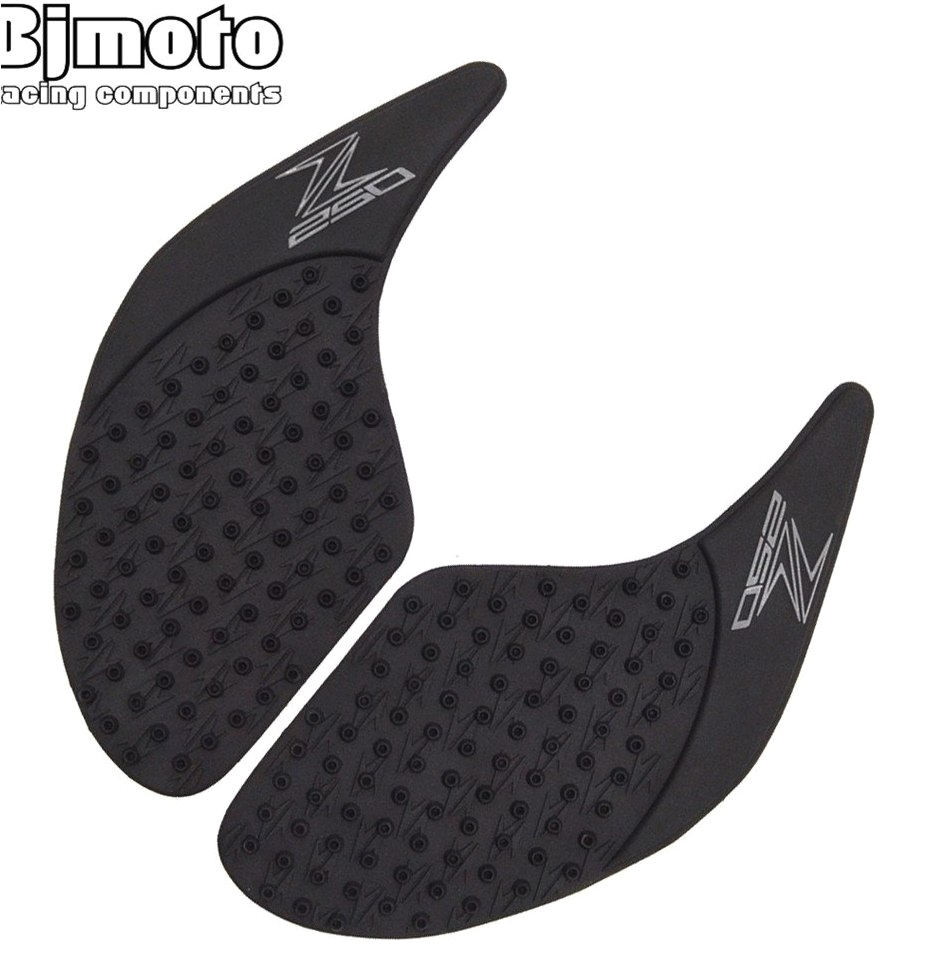 tpp01 z250 13 bk for kawasaki z250 2013 2015 anti slip sticker motorcycle tank traction pad side knee grip protector