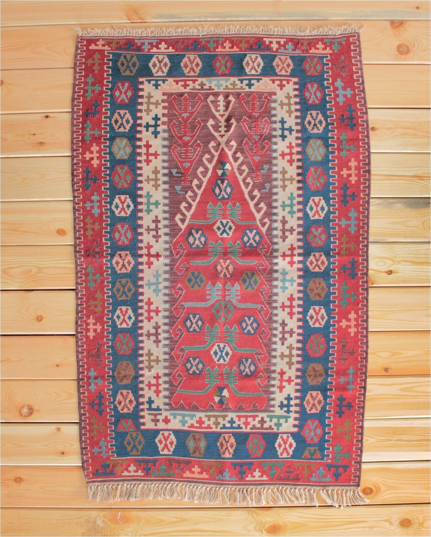 turkish rug turkish kilim rug 3 54 x 5 47 ft kilim ottoman area rug boho decor red rug home rug boho rug unique rug wool rug red kilim rug