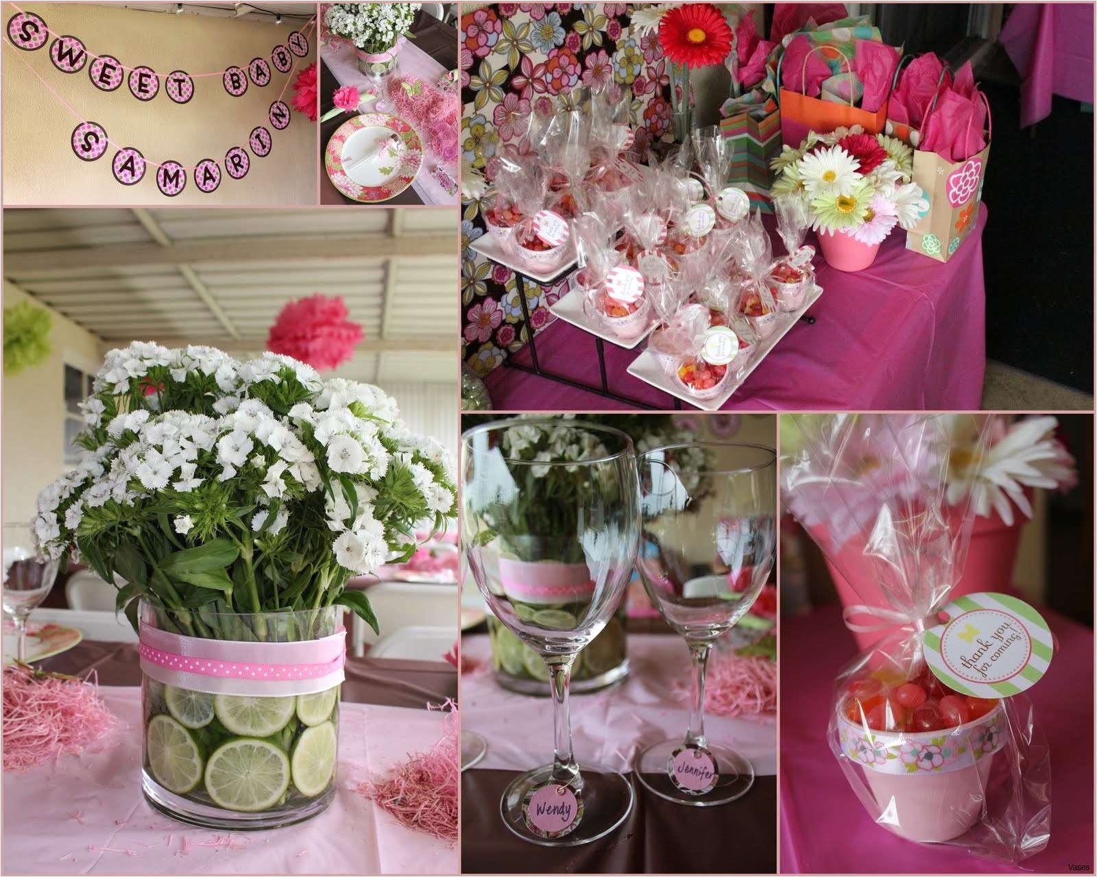 baby shower table decoration ideas elegant vases baby shower flower tutu vase centerpiece for a i 0d