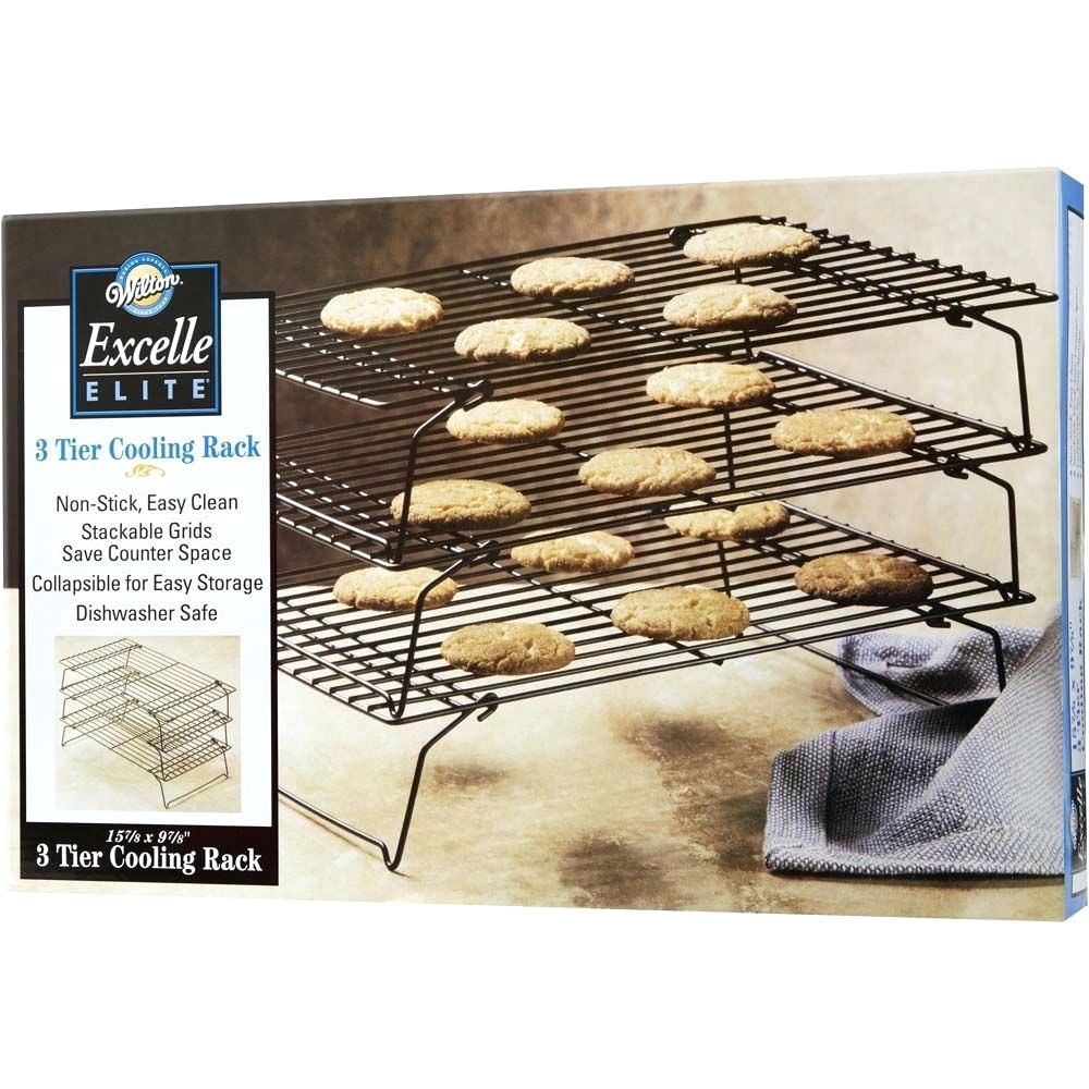 bakers cooling rack baking tools non stick 3 tier cooling rack bakers cooling rack dimensions