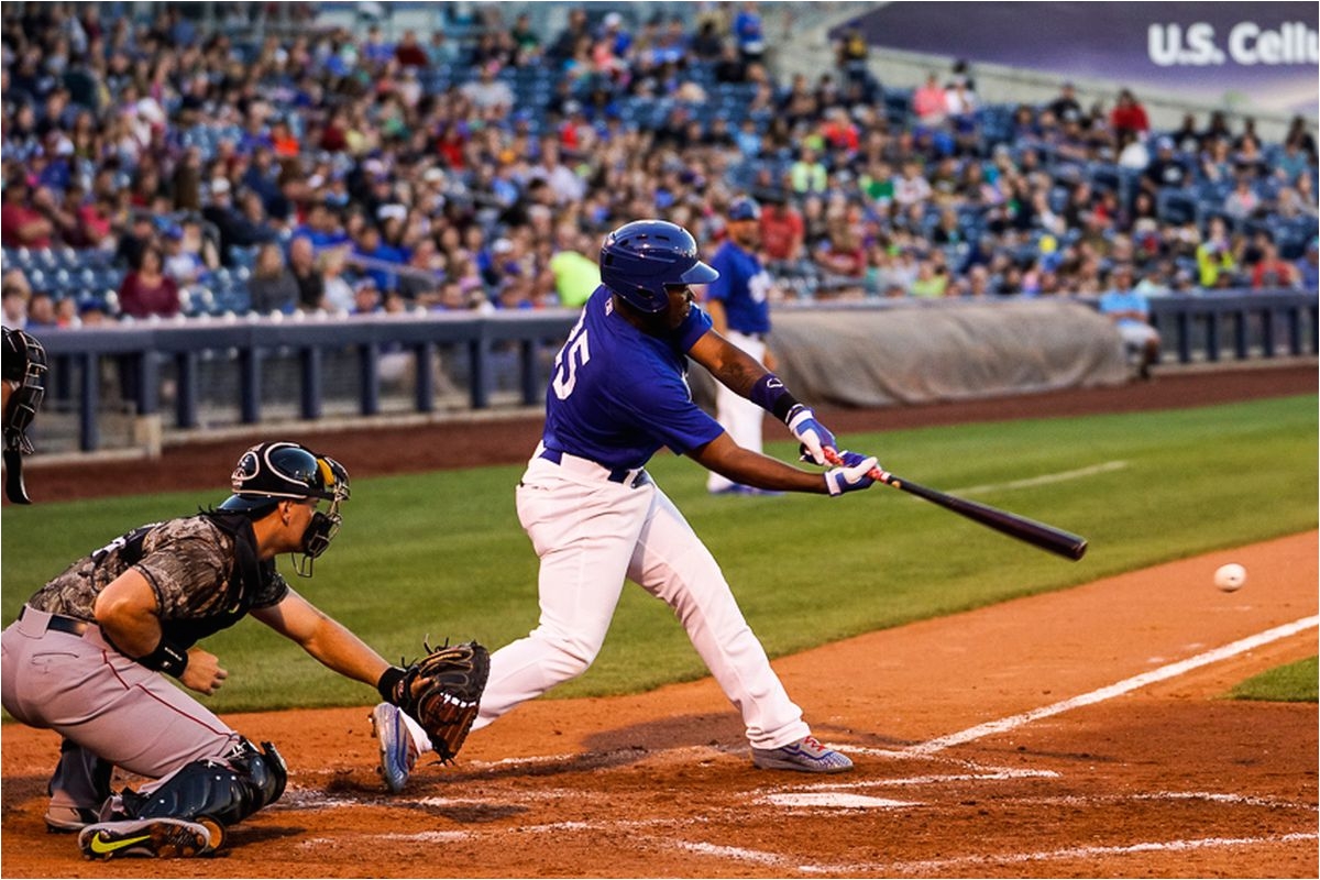 outfielder johan mieses hit 24 home runs in 118 games in 2017 between class a rancho cucamonga and double a tulsa photo credit matthew christensen tulsa