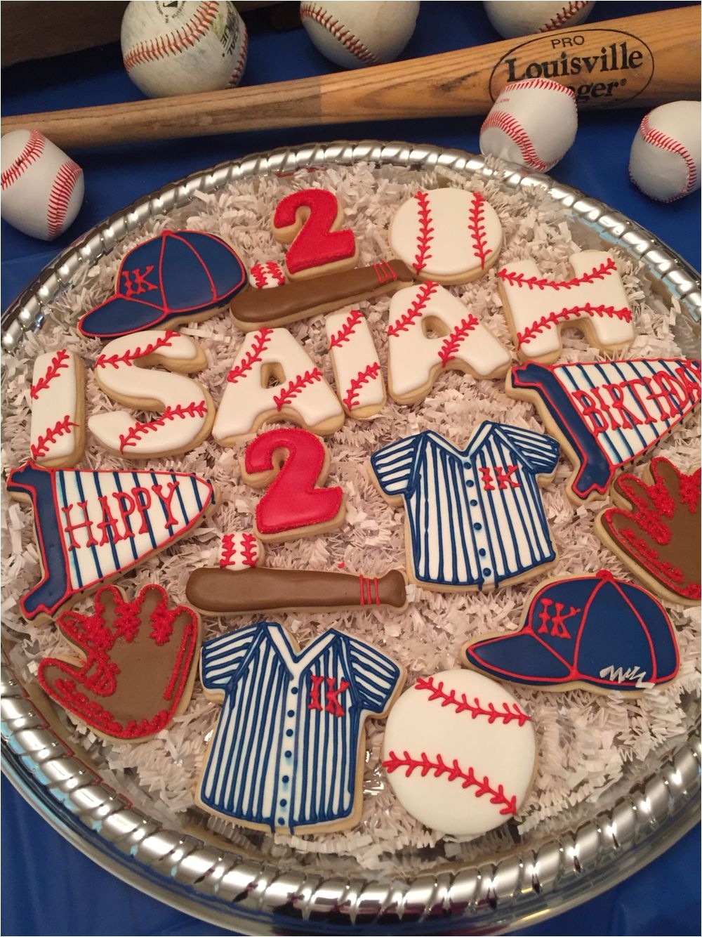 baseball cookies