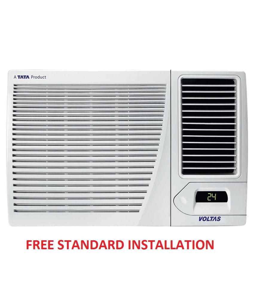 voltas 1 5 ton 3 star 183 czp window air conditioner 2018 model free standard