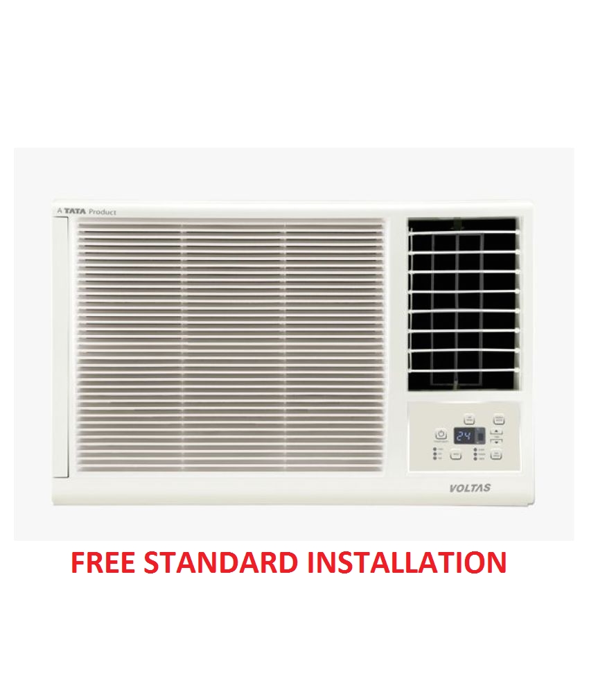voltas 1 ton 2 star 122 lzf window air conditioner 2018 model free standard