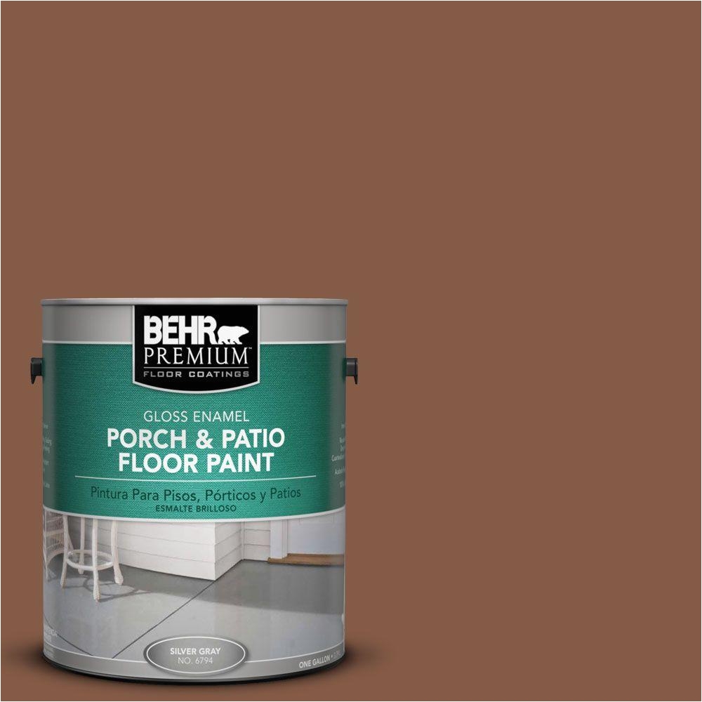 Behr Gloss Enamel Porch and Patio Floor Paint Behr Premium 1 Gal Pfc 20 Coronado Gloss Porch and Patio Floor