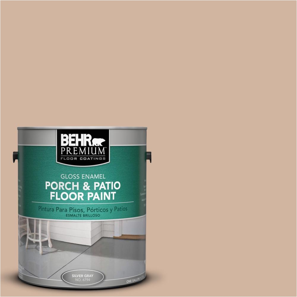 Behr Gloss Enamel Porch and Patio Floor Paint Beige Cream Concrete Porch Patio Paint Exterior Paint the