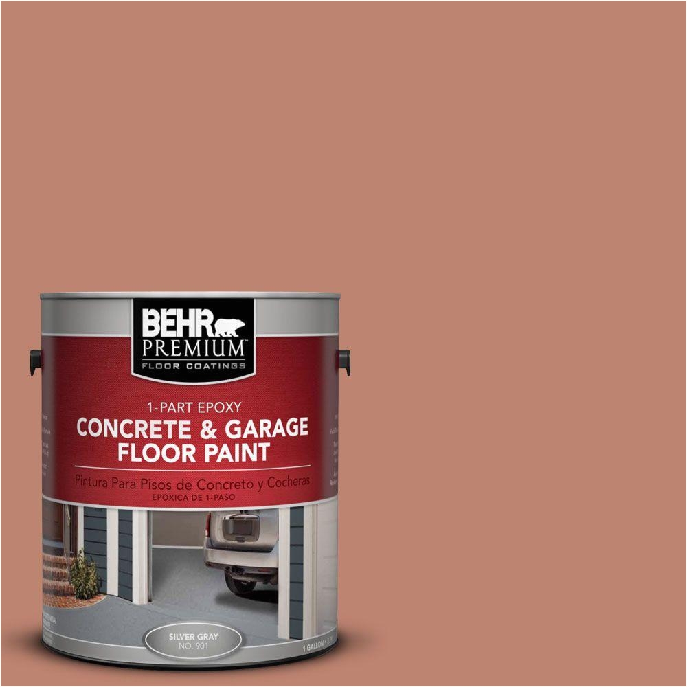 behr premium 1 gal pfc 13 sahara sand 1 part epoxy concrete