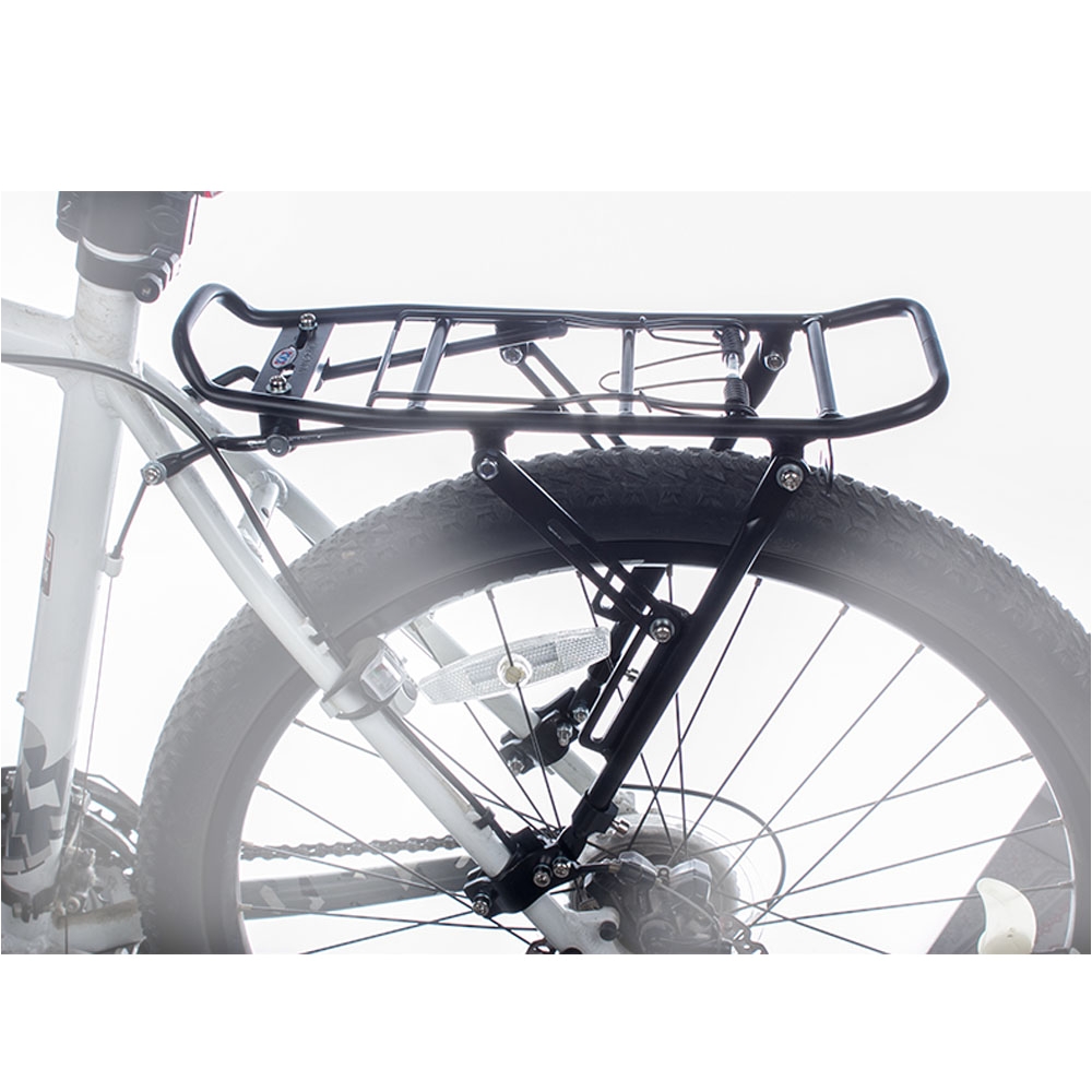 luggage cycling shelf 1x aluminum alloy mtb bike bicycle rack carrier 25kg loading rear bracket for v brake bike free shipping in bicycle rack from sports