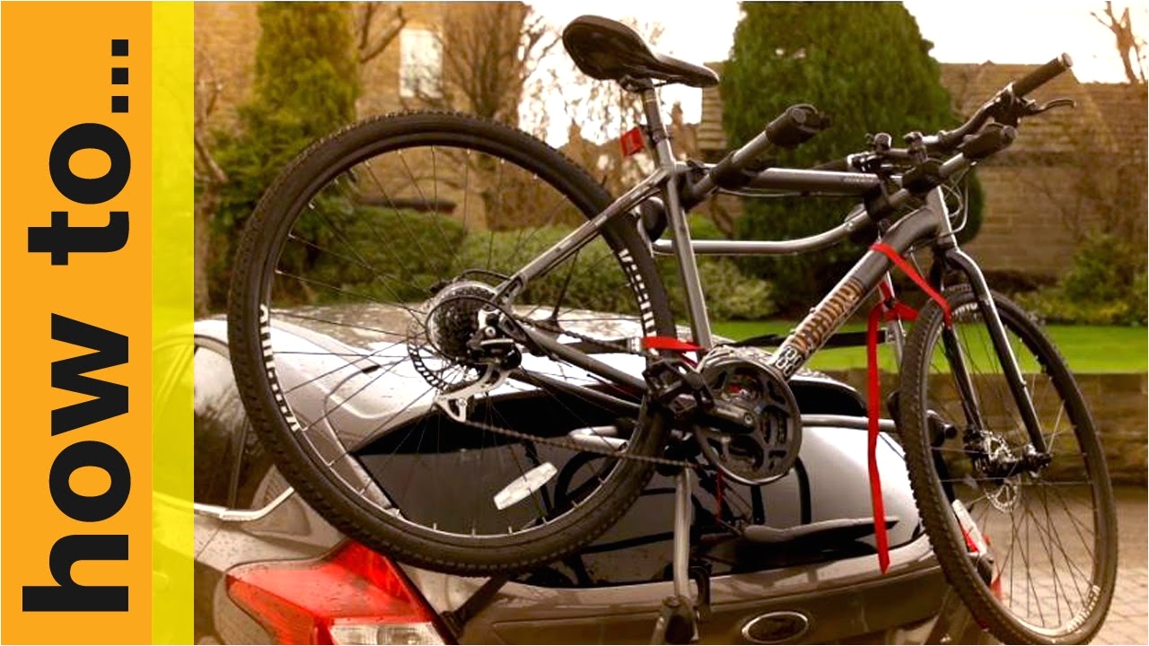 fit a high mount cycle carrier youtube