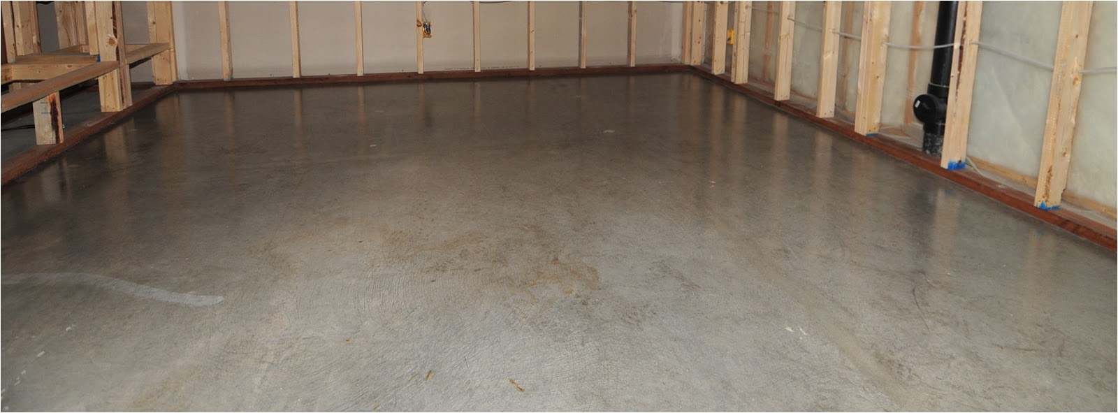 cool and modern basement concrete floors naturally achieved with non toxic eco friendly sealer and waxes