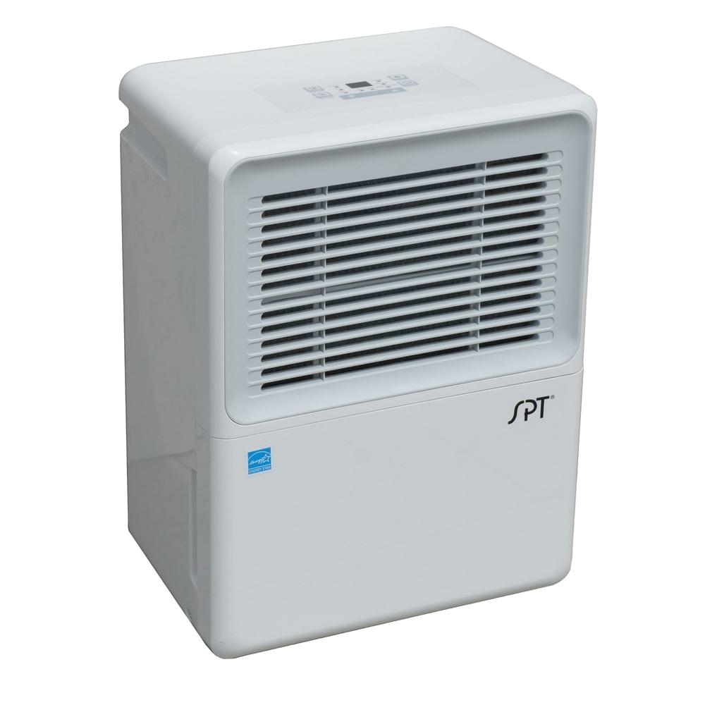 spt 70 pint dehumidifier with built in pump and energy star