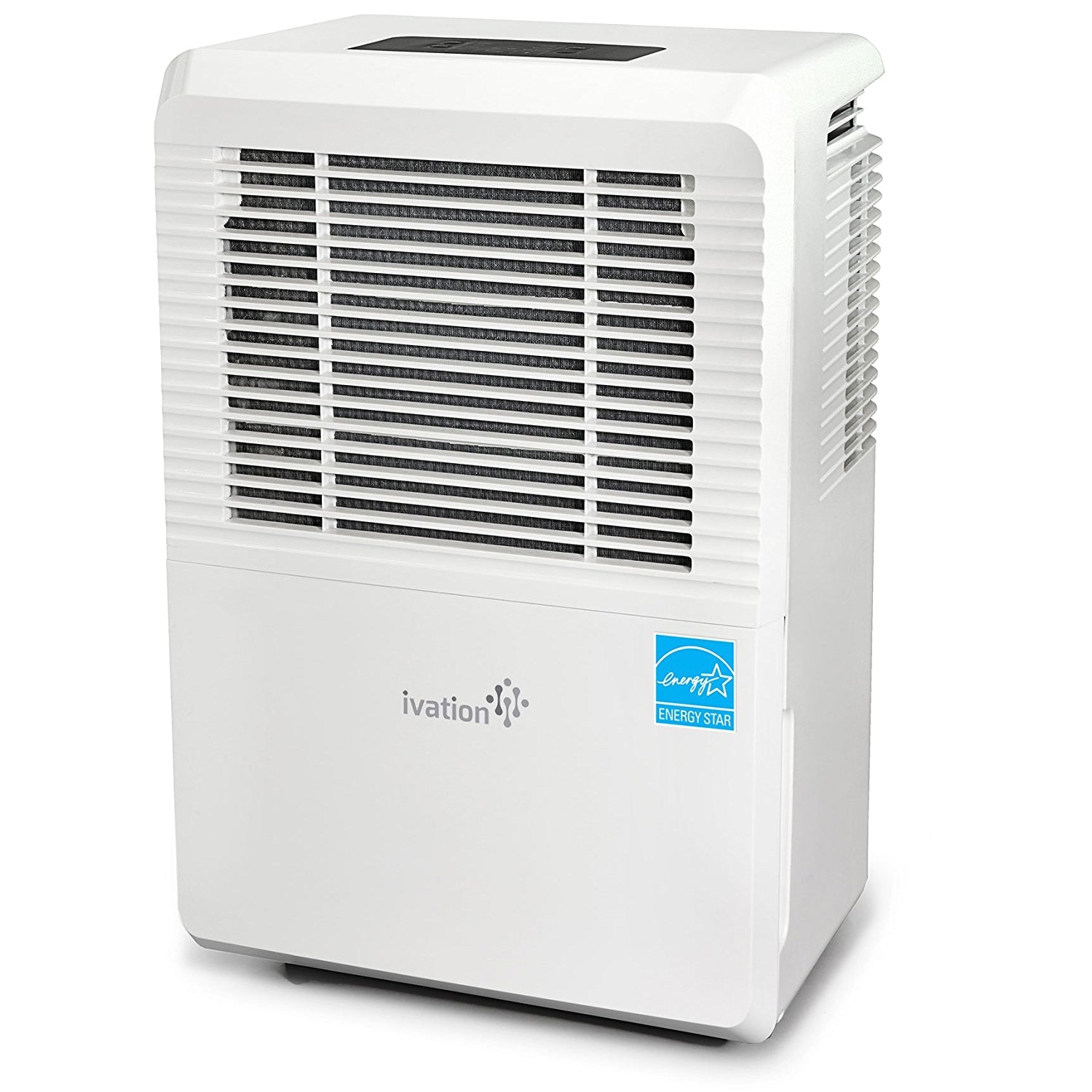 amazon com ivation 70 pint energy star dehumidifier large capacity for spaces up to 4 500 sq ft includes programmable humidistat hose connector